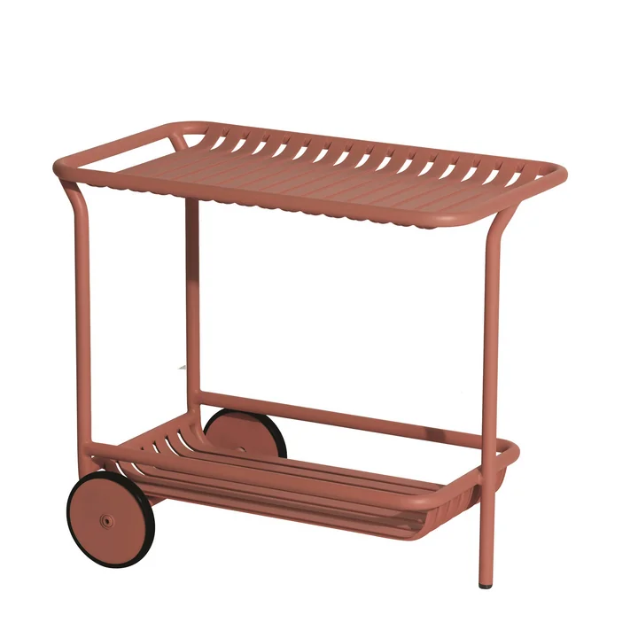 Week-End Trolley Outdoor, terracotta de Petite Friture