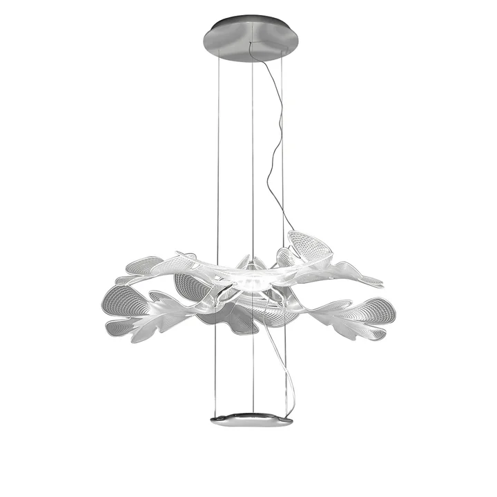 Suspension LED Chlorophilia Sospensione d' Artemide en gris aluminium