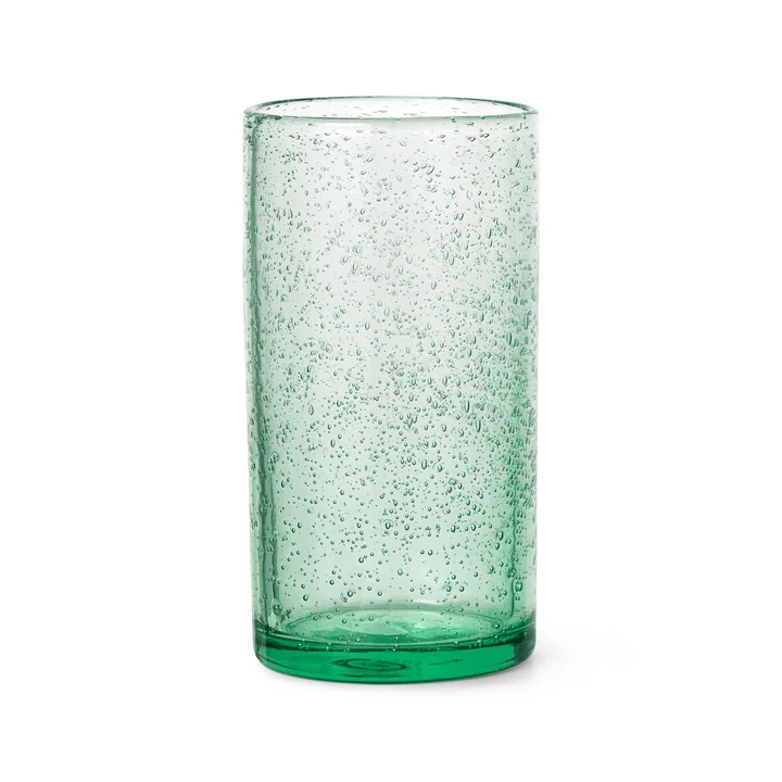 Oli Verre à eau clair de Ferm Living dans la version tall