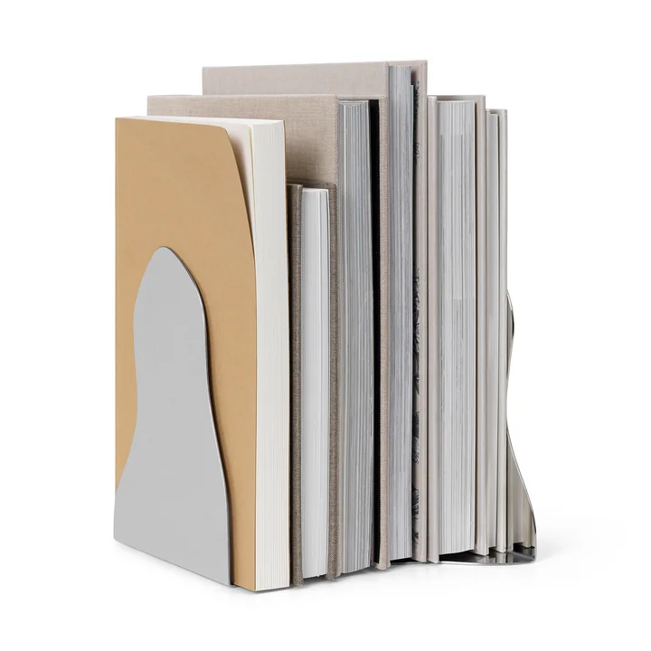 Pond Serre-livres, argent (set de 2) de Ferm Living