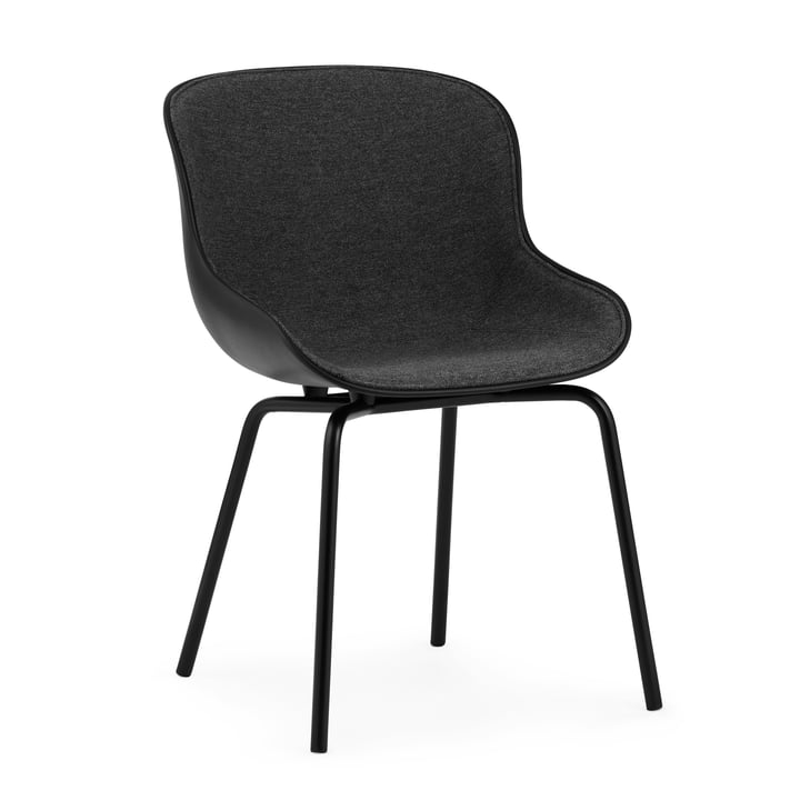 Hyg Chair Frontpolster de Normann Copenhagen dans la couleur noir