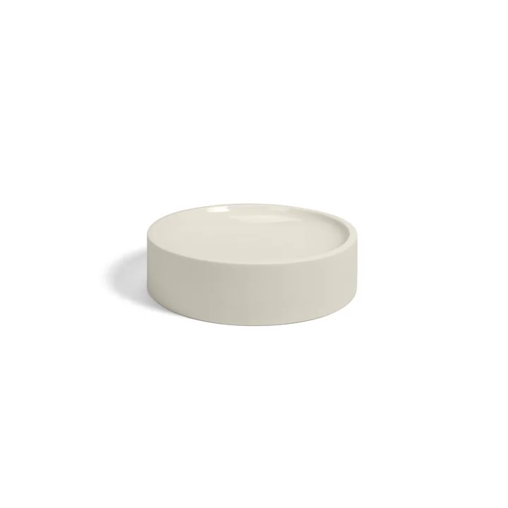 Divy Bol en porcelaine M, Ø 14,5 x H 4 cm, blanc de yunic