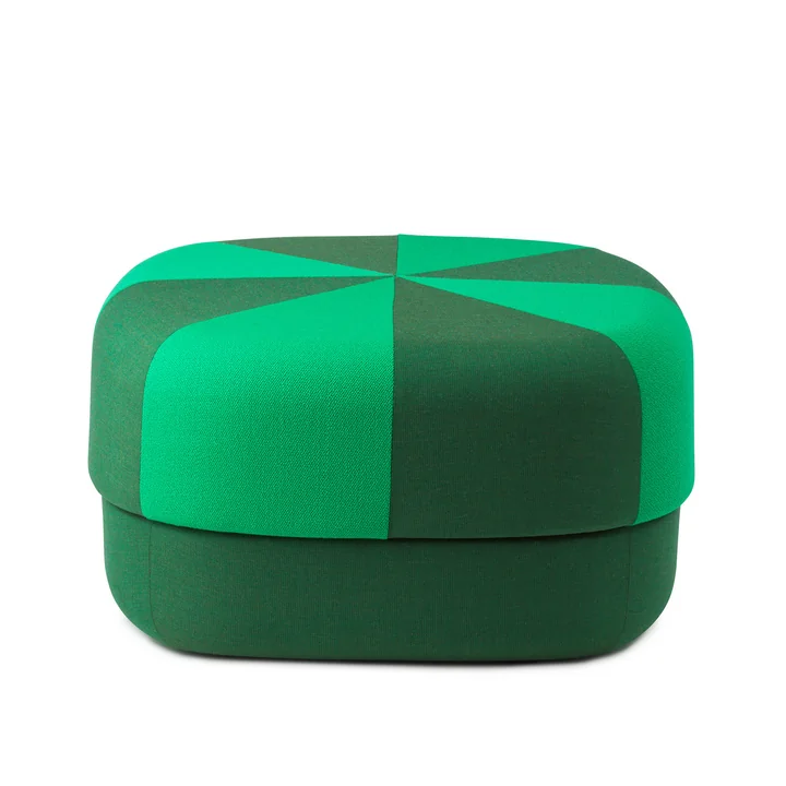 Circus Pouf grand duo de Normann Copenhagen dans la couleur vert