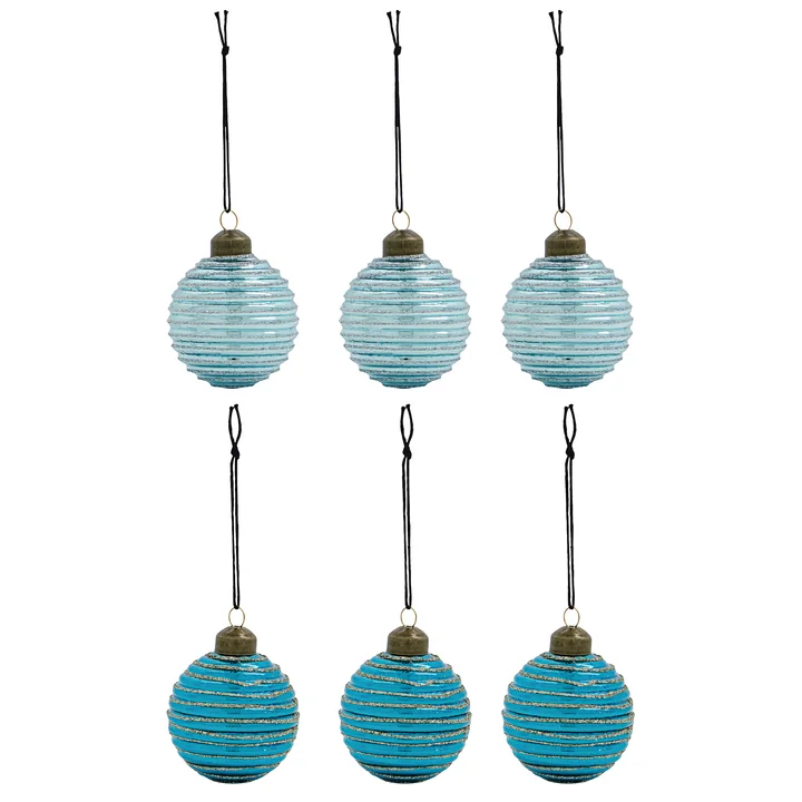 Lolli Boule de Noël de House Doctor en bleu