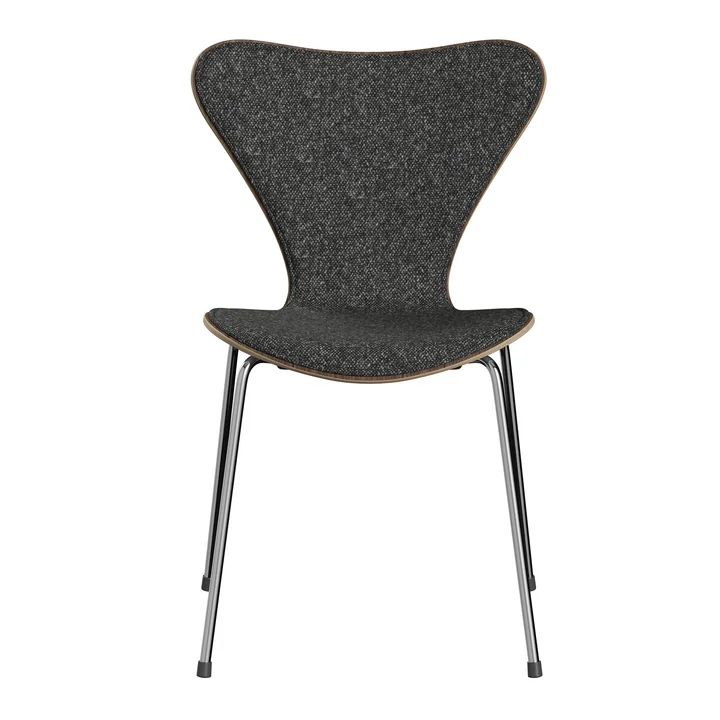 Série 7, Vanir Granite, brun / piètement Chrome de Fritz Hansen