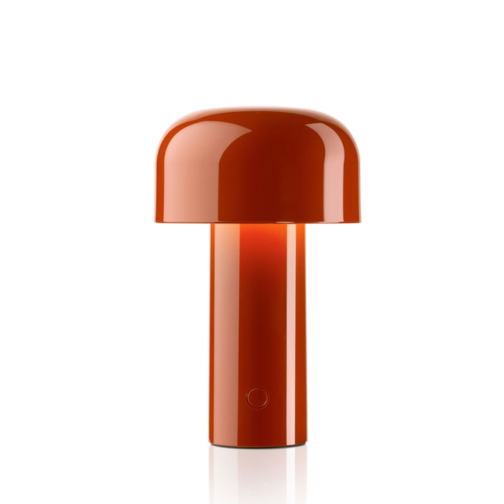Bellhop Lampe de table à accu (LED), rouge brique de Flos