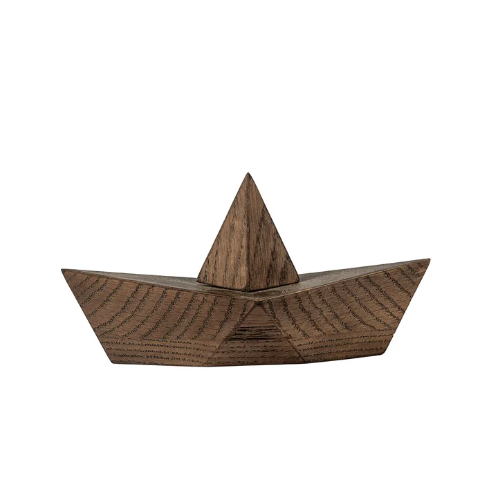 Admiral Voilier en bois, grand, chêne teinté de boyhood