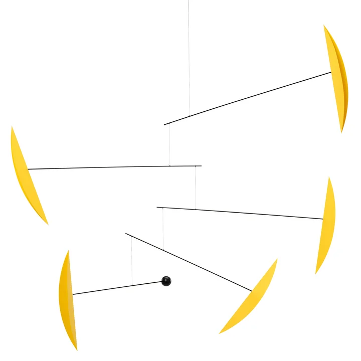 Tango Mobile, jaune / noir de Flensted Mobiles