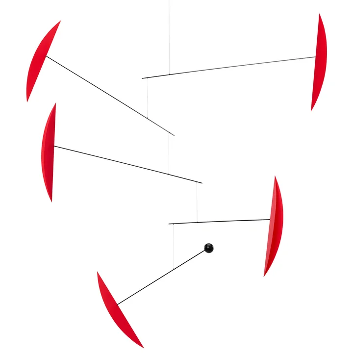 Tango Mobile, rouge / noir de Flensted Mobiles