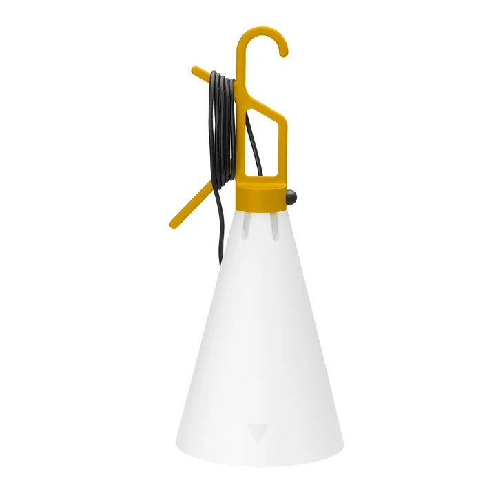 May Day Lampe multi-usage Outdoor, jaune moutarde de Flos