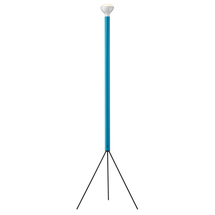 Luminator Lampadaire H 189 cm, bleu clair de Flos