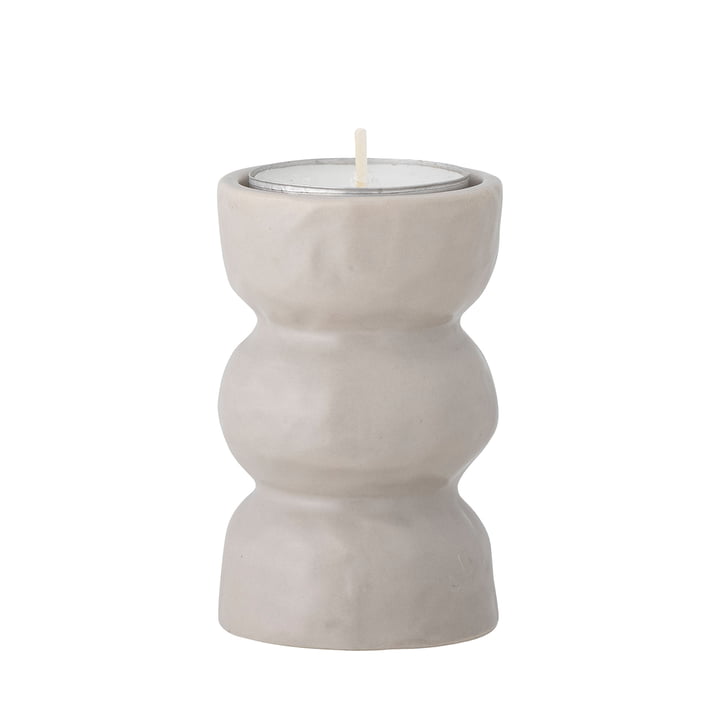 Imilia Porte-bougies à réchaud de Bloomingville en couleur blanche