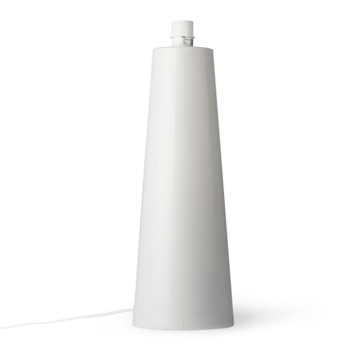 Cone Pied de lampe de table, L, matt light grey de HKliving