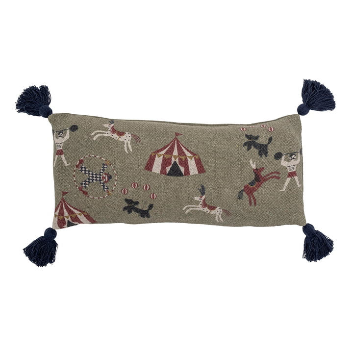 Loome Coussin, 30 x 65 cm, vert de Bloomingville