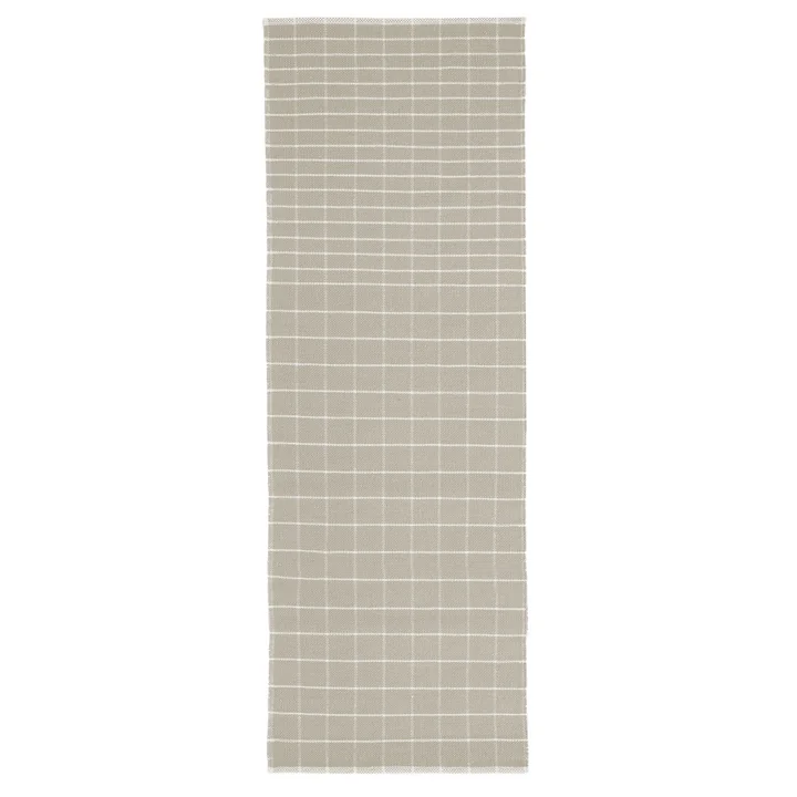 Tiles 1 tapis Dhurrie, 240 x 80 cm, multicolore de nanimarquina