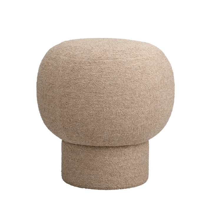 Liége Pouf, H 45,5 cm, beige (Barnum Col 4) de NORR11