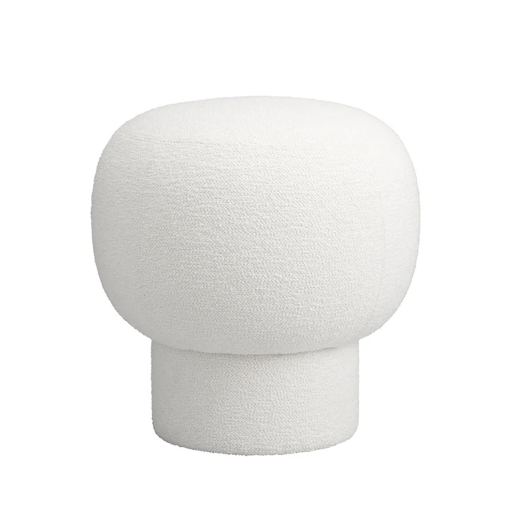 Liége Pouf, H 45,5 cm, blanc (Barnum Col 1) de NORR11