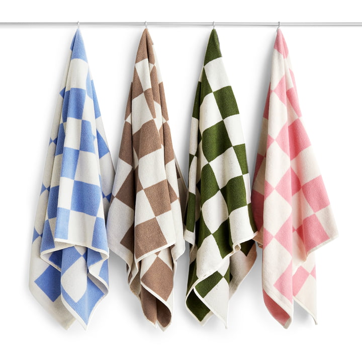 Check Drap de bain, 70 x 136 cm de Hay
