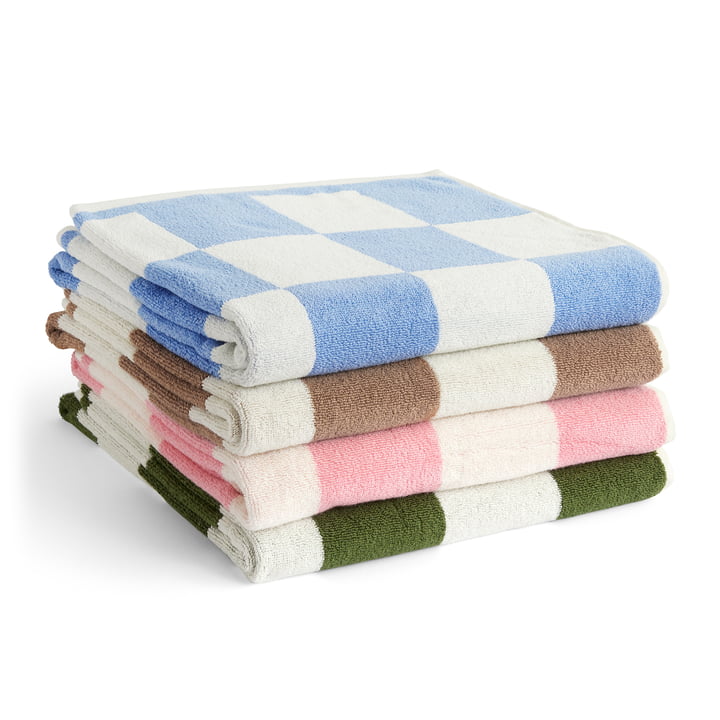 Check Drap de bain, 70 x 136 cm de Hay