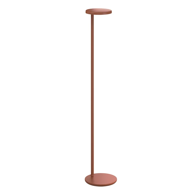 Flos - Oblique LED Lampadaire H 107 cm, rouge rouille