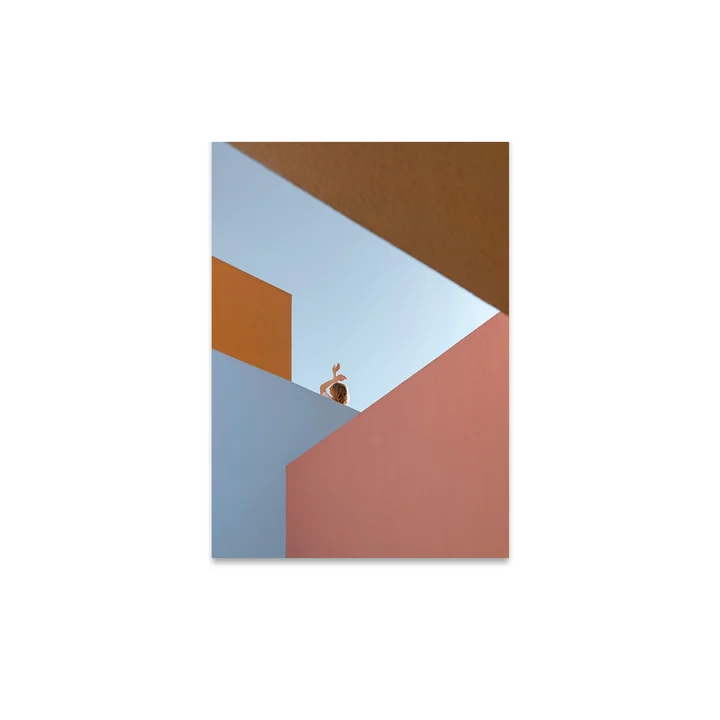 Angular Afternoon Poster, 30 x 40 cm de Paper Collective