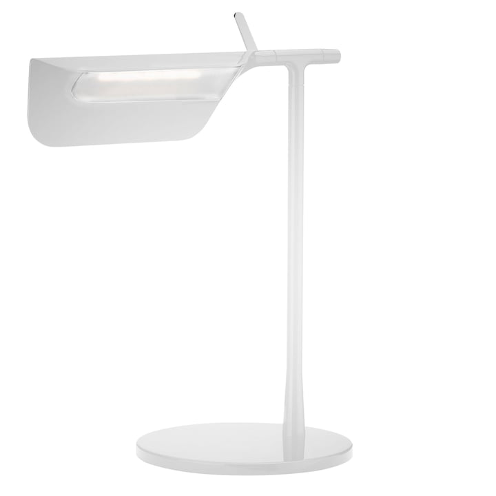 Lampe de table LED Tab, blanche par Flos