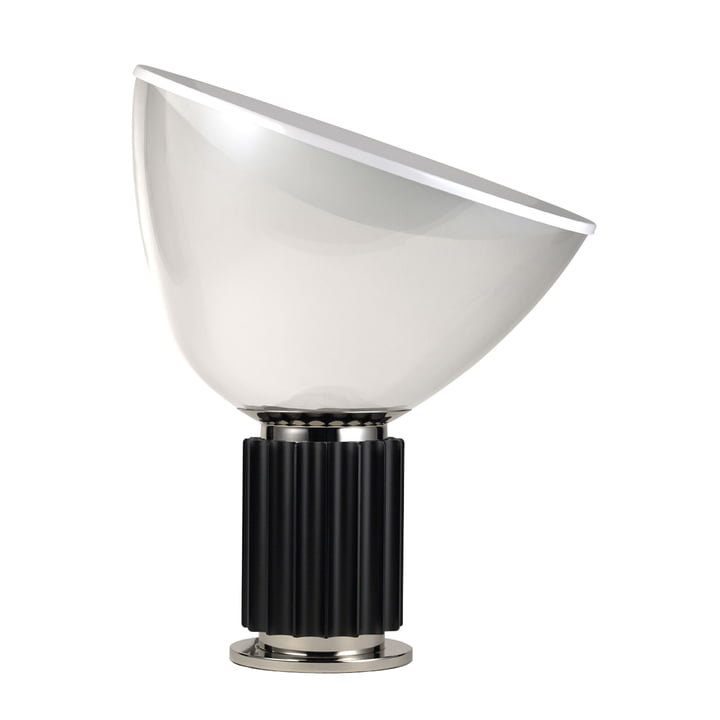 La lampe de table et de sol Taccia LED de Flos en noir