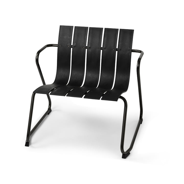 Ocean Lounge Chair, 72 x 63 cm, noir de Mater