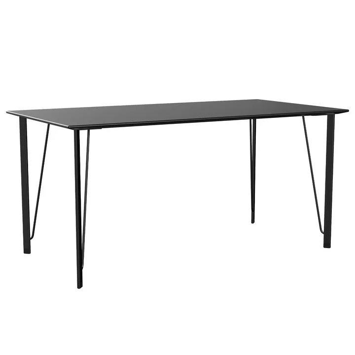 FH3605 ™ Bureau, noir / frêne laqué noir de Fritz Hansen