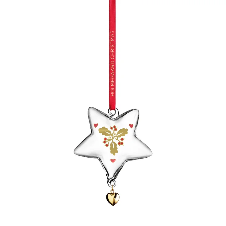 Étoile de Noël 2022 de Holmegaard en version transparente