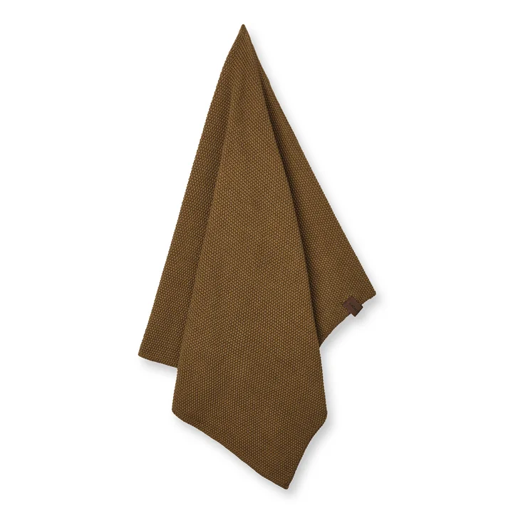 Serviette de cuisine en tricot Knitted de Humdakin dans la finition sunset