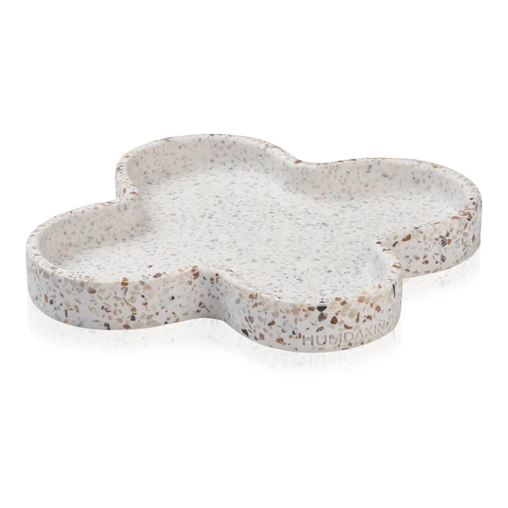 Palermo Plateau Terrazzo de Humdakin dans la finition rouge / beige