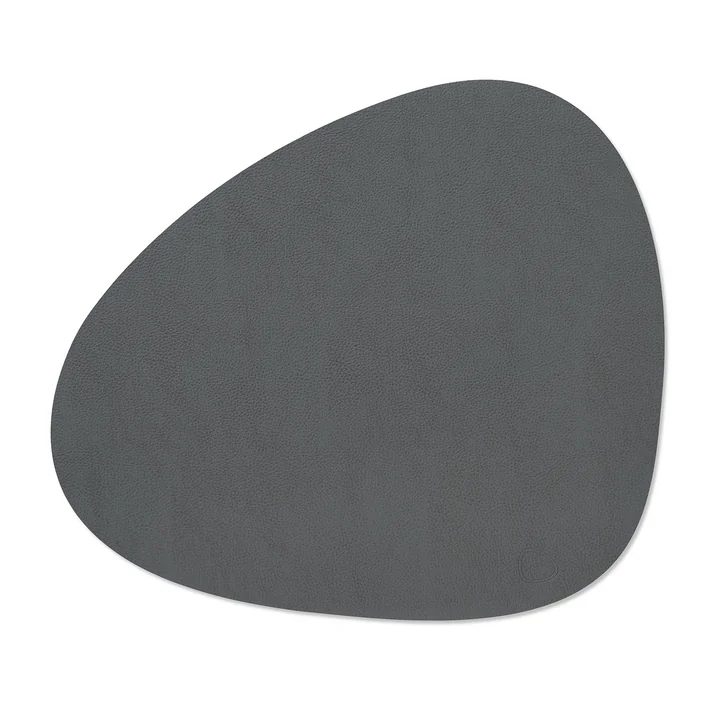 Set de table Curve L de Lind DNA dans la version Serene anthracite