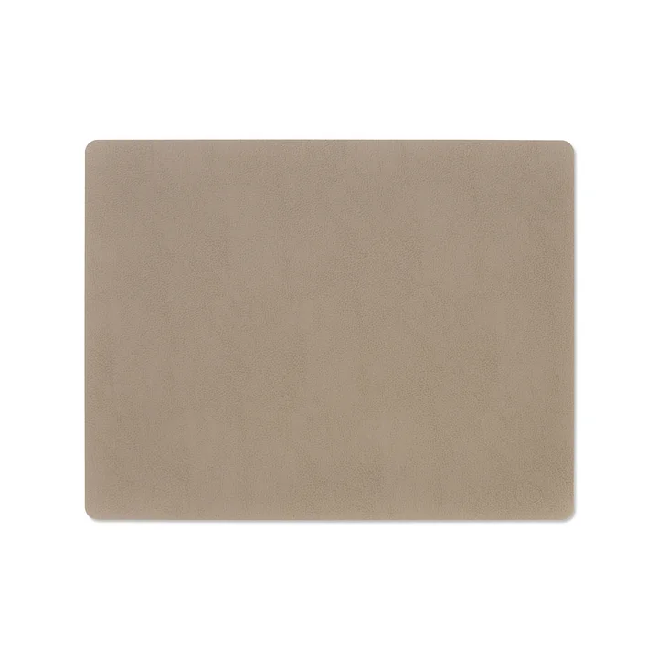 Lind DNA - Set de table Square L 35 x 45 cm, Serene mole gris