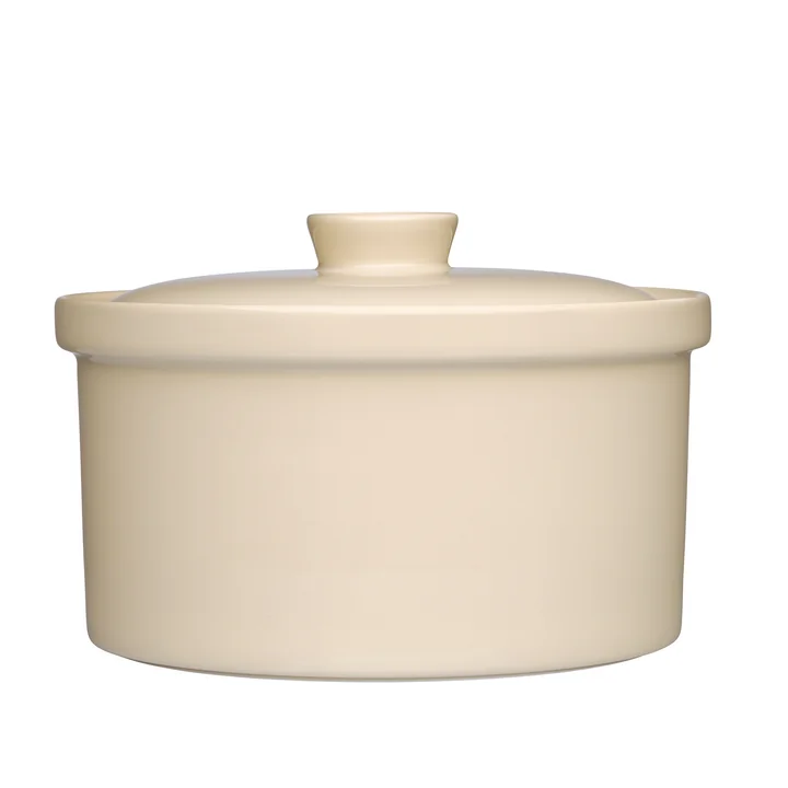 Teema casserole avec couvercle 2,3 l, lin de Iittala