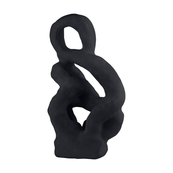 Art Piece Sculpture de Mette Ditmer dans la couleur noire