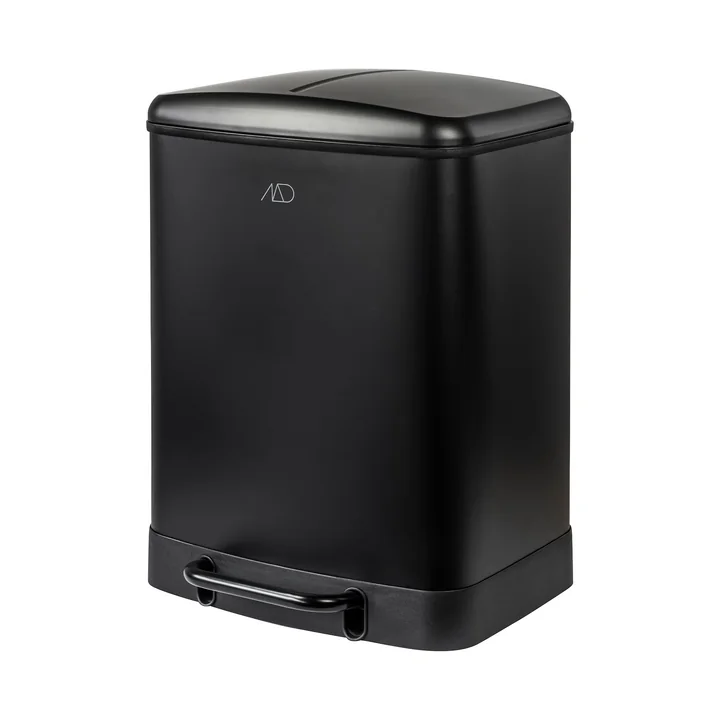 Wonda Duo -seau à pédale de Mette Ditmer noir