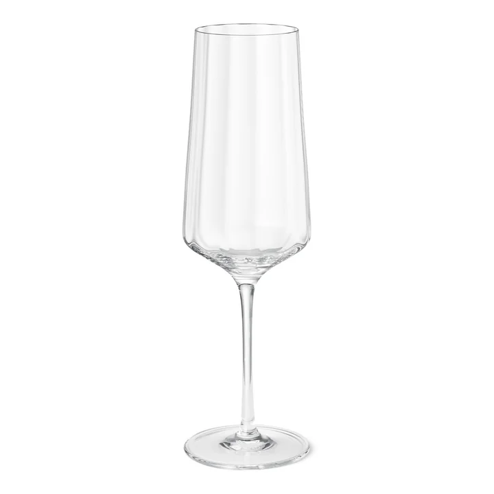 Bernadotte Verre à boire, flûte à champagne (set de 6) de Georg Jensen