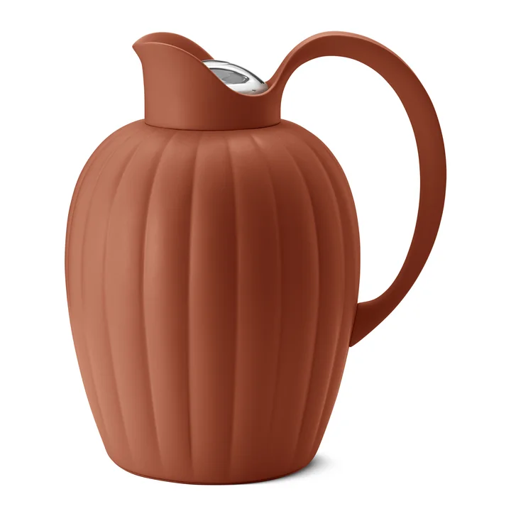 Bernadotte Thermos, terracotta red de Georg Jensen