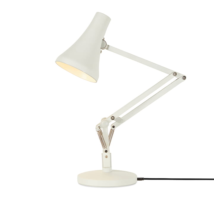 90 Mini lampe de bureau LED de Anglepoise en couleur jasmine white