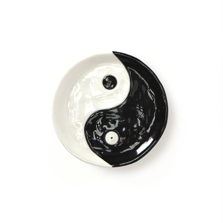 Yin Yang Porte-encens de Doiy dans la version noir / blanc
