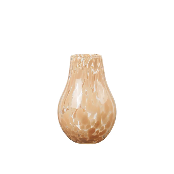 Ada Spot Vase, H 22,5 cm, golden yellow de Broste Copenhagen