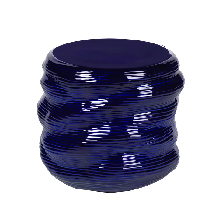 Earthernware Table d'appoint, Ø 44 x 42 cm, astral aura dark blue de Broste Copenhagen