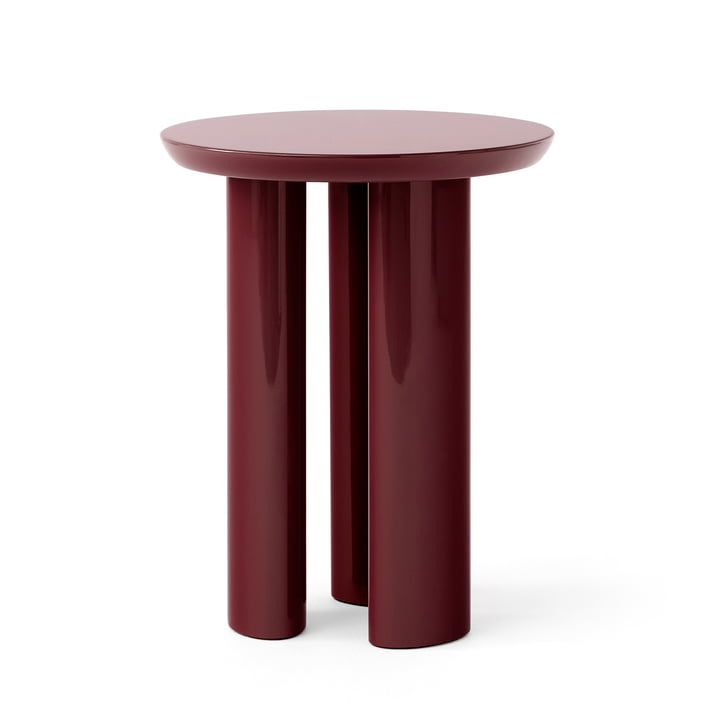 Tung Table d'appoint, burgundy red de & Tradition