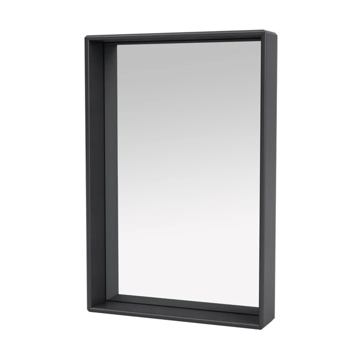 Shelfie Miroir avec cadre d'étagère de Montana en couleur anthracite