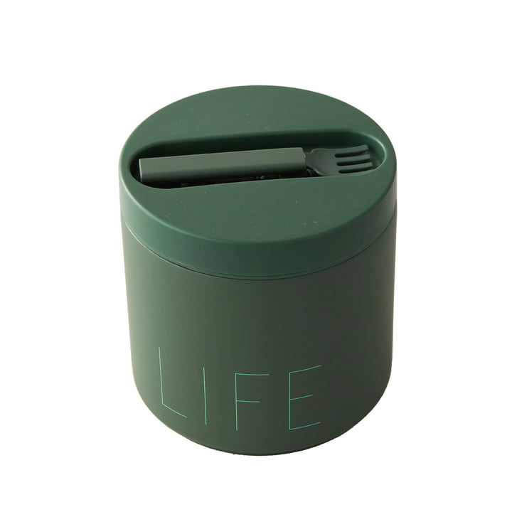 Travel Life Thermo Lunch Box large, Life / myrtle green de Design Letters