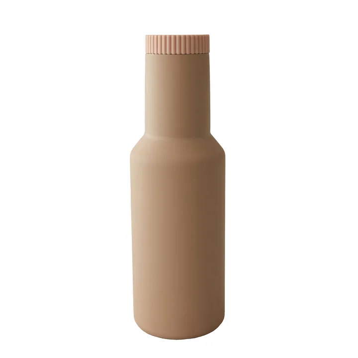 Tube Carafe isotherme, 1 l, beige de Design Letters