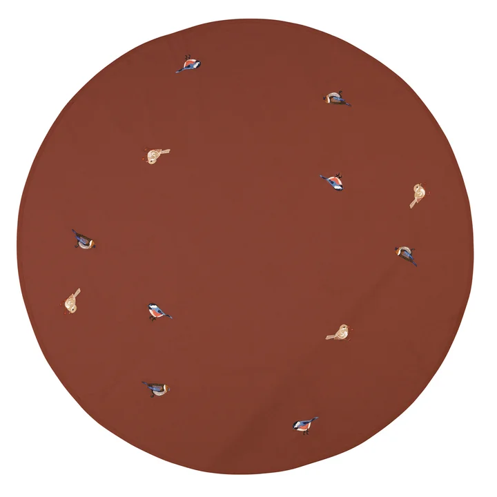 Bird Couverture de sapin de Noël, Ø 120 cm, smoked paprika de Broste Copenhagen