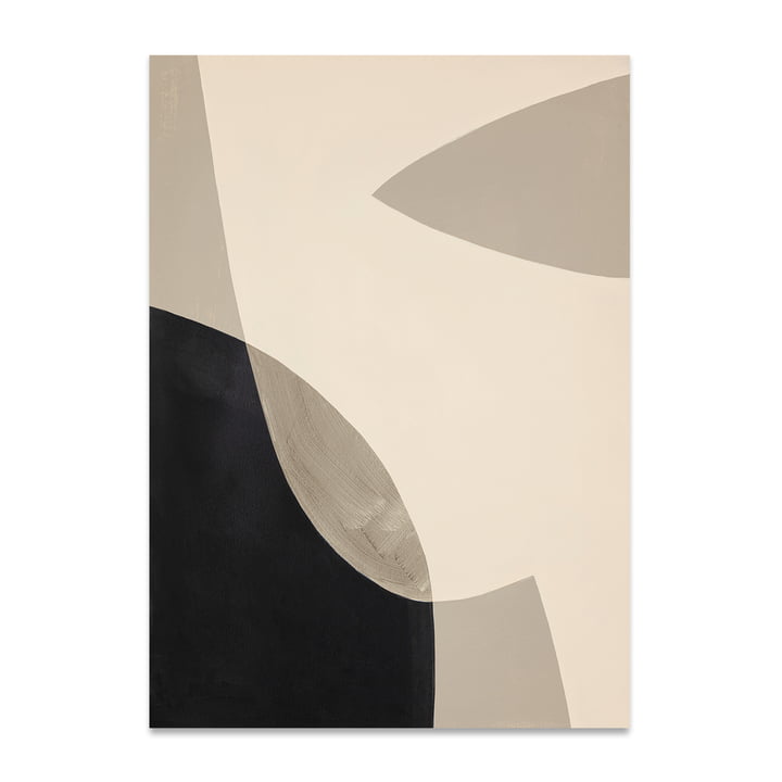 Simplicity 01 Poster de Paper Collective dans la version 50 x 70 cm