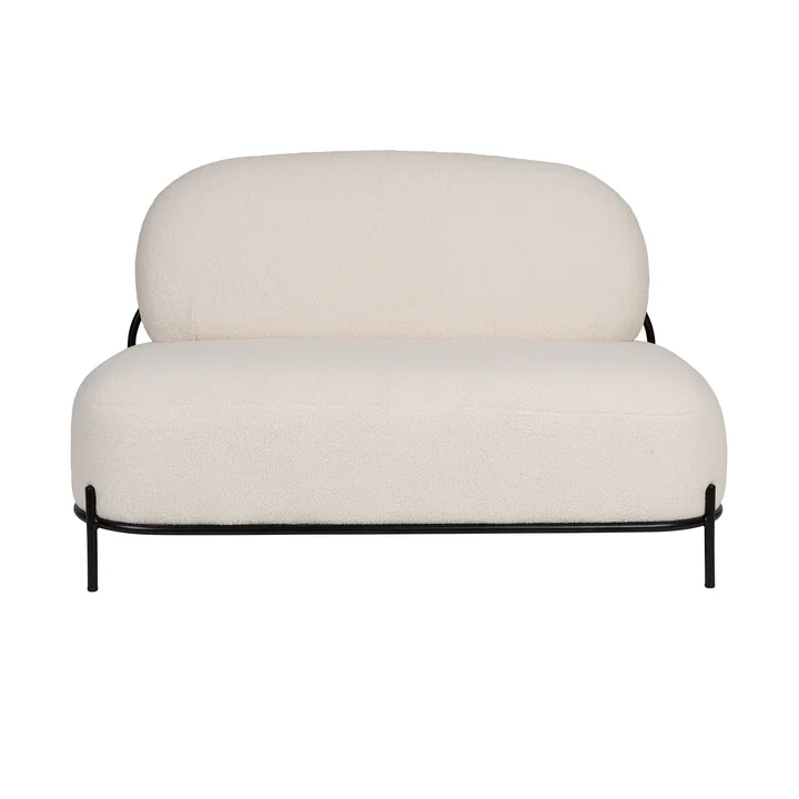 Hatuma Canapé de Livingstone dans la version noir / beige